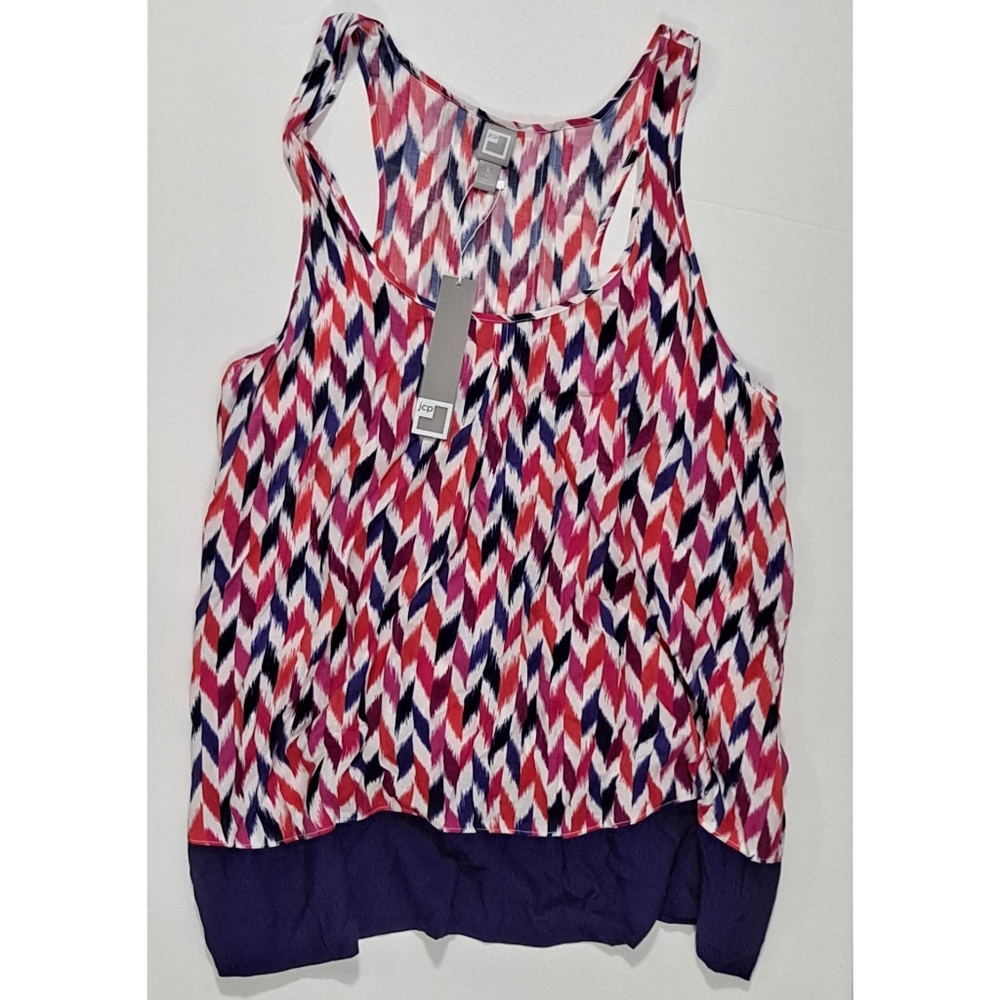 JCPenneys Tank Top Blouse